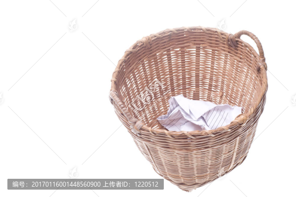 幾乎是空的垃圾桶