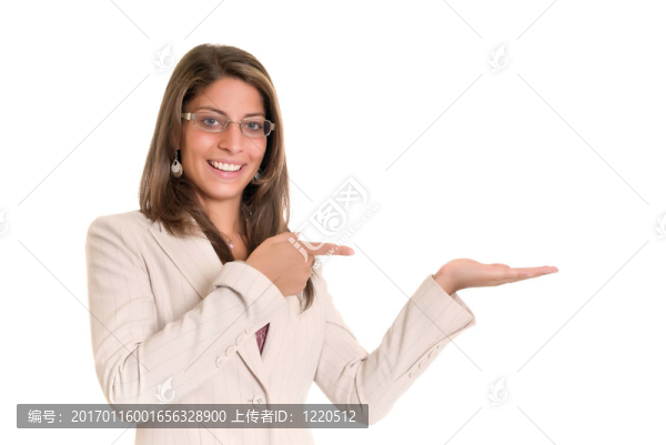 漂亮的女商人