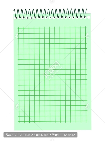 高分辨率孤立螺旋記事本