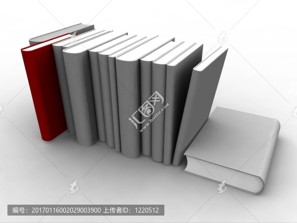 堆書