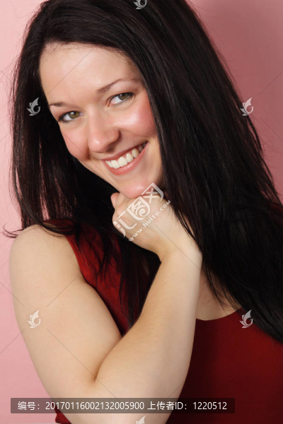 表現(xiàn)的年輕女人