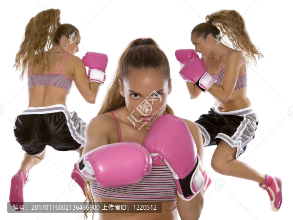 女拳擊手