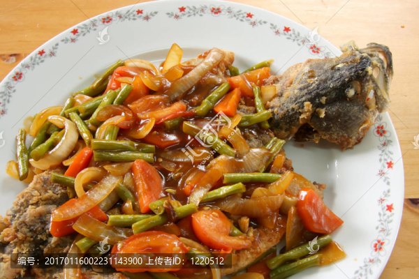中國的油炸魚
