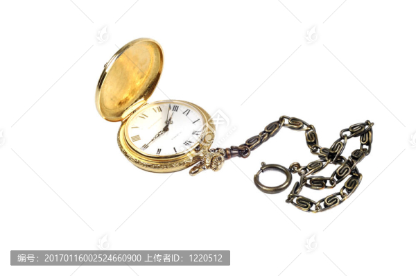 白色的黃金手表