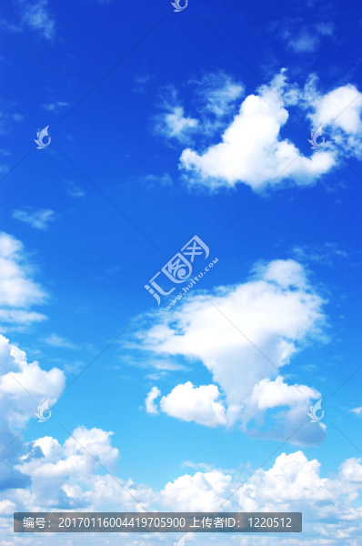 藍色的天空