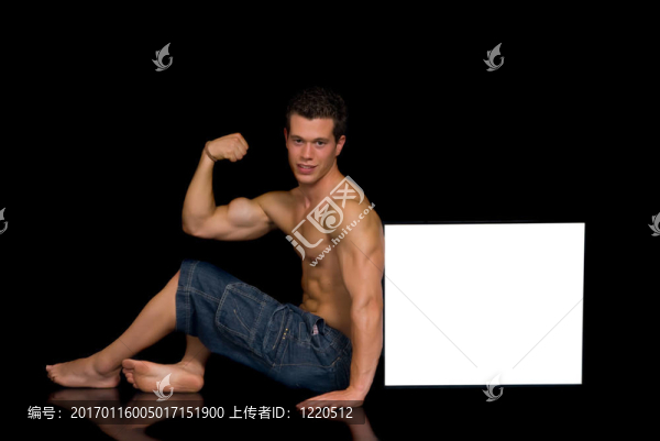 健身廣告板