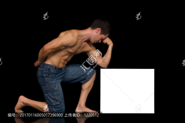 健身廣告板