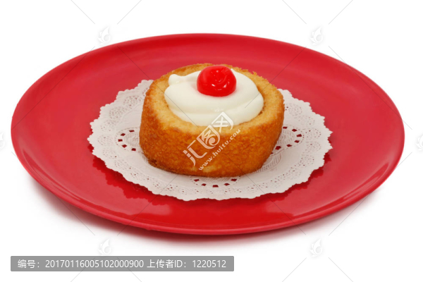 奶油酥餅與櫻桃