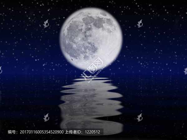 Moon和水