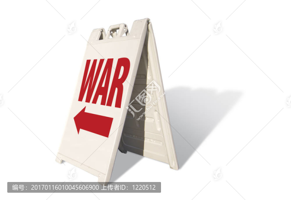 戰(zhàn)爭(zhēng)標(biāo)志的帳篷