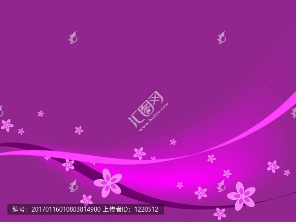 紫色的花