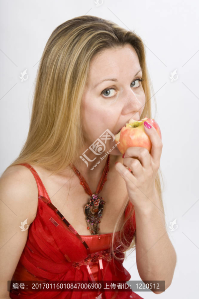 女人與蘋(píng)果-匯圖網(wǎng) www.fosd68.com 女人與蘋(píng)果