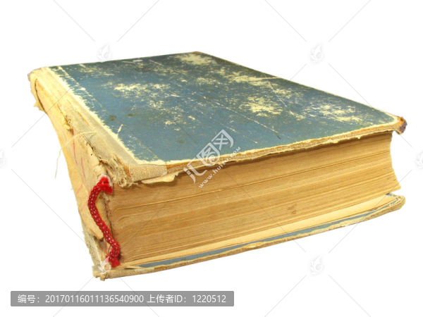 關(guān)閉老古董書白色隔離