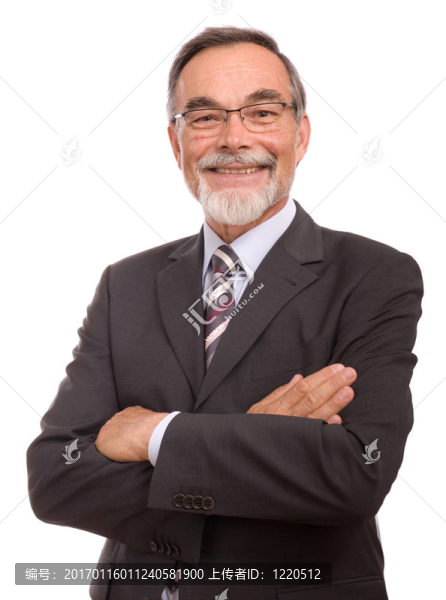 高級(jí)商人微笑