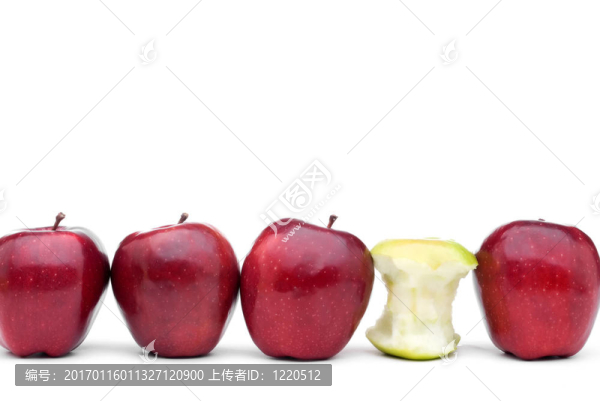 紅蘋果和蘋果