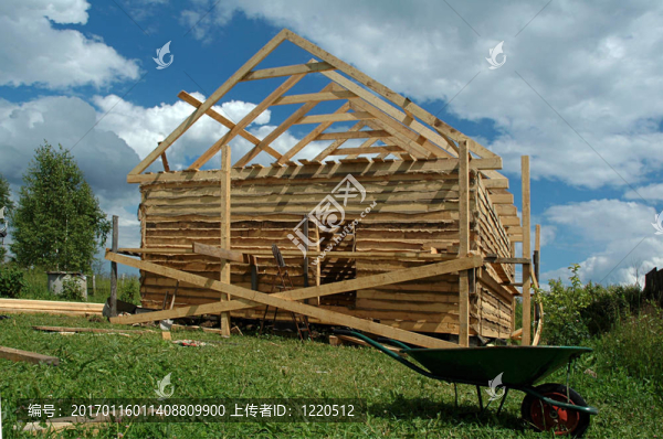 一個(gè)澡堂建筑