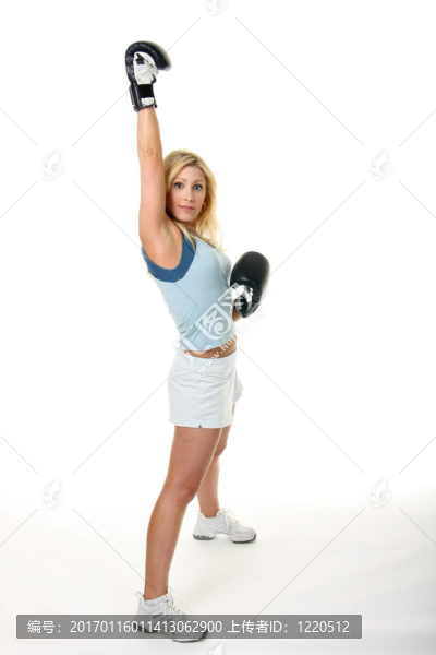 金發(fā)女拳