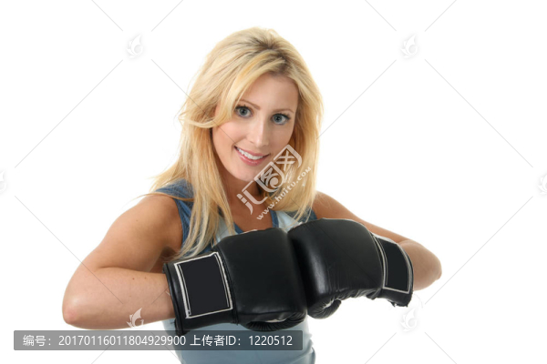 金發(fā)女拳
