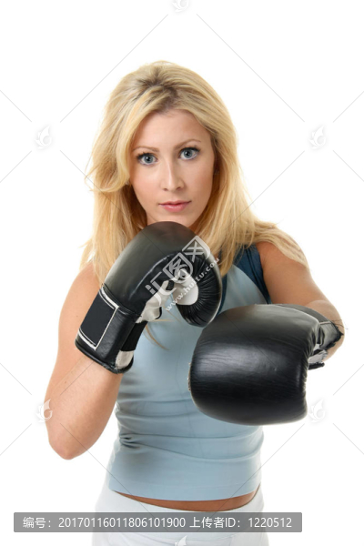 金發(fā)女拳