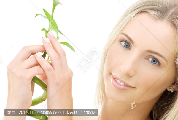 金發(fā)快樂的金發(fā)女郎