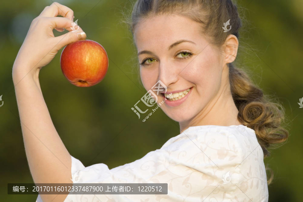 女人與蘋果