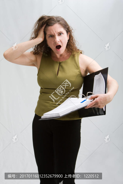 擔(dān)心生意的女人
