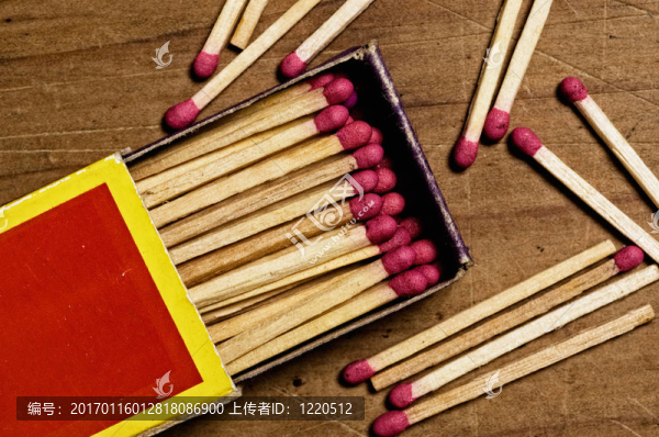 舊表火柴盒。