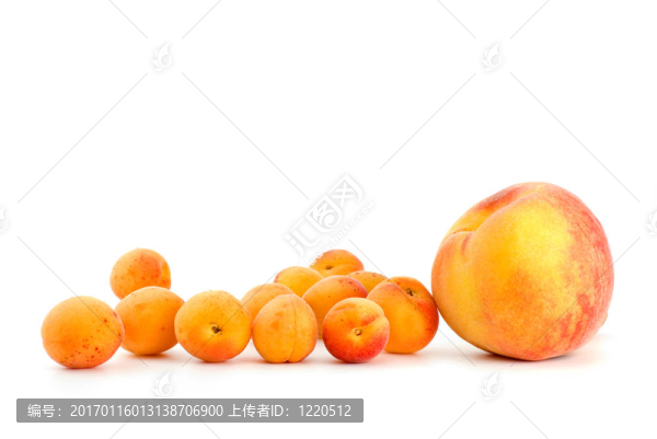 一個(gè)桃子和幾個(gè)杏子