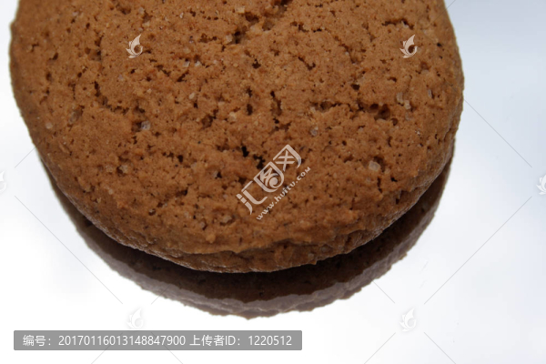 鏡子上的燕麥餅干