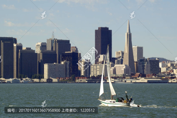 城市景觀與游艇