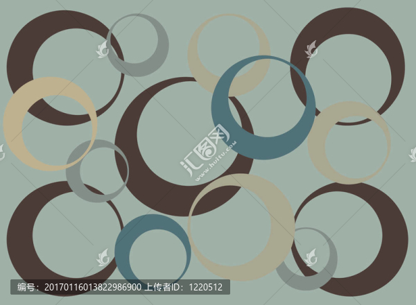 復(fù)古圓背景