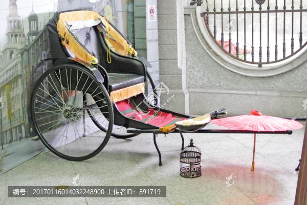 黃包車,老上海