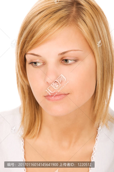 悲傷的女人