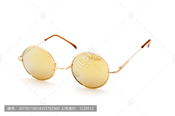 白色的太陽眼鏡