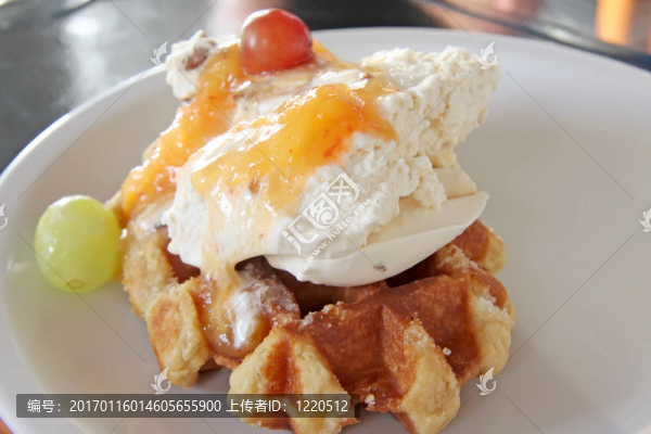 冰淇淋松餅