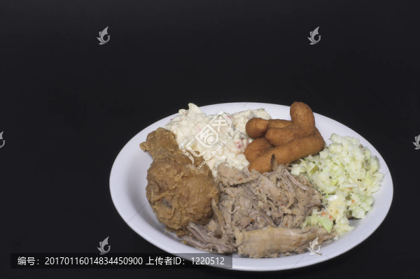 南方風味的晚餐