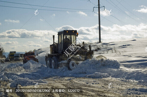 平地機(jī)除雪