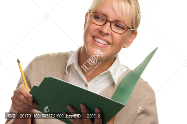 笑著的女人