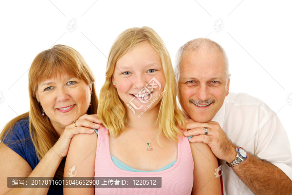金發(fā)藍(lán)眼睛的家庭
