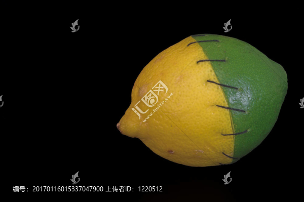 縫合檸檬和石灰