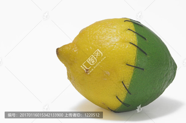 縫合檸檬和石灰