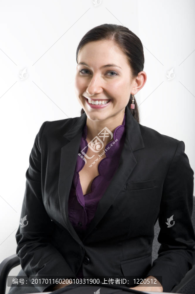 黑發(fā)的女商人