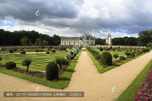 Chateau,De,Chenonceau；盧瓦爾河流域；法國