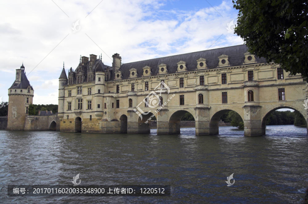 Chateau,De,Chenonceau；盧瓦爾河流域；法國