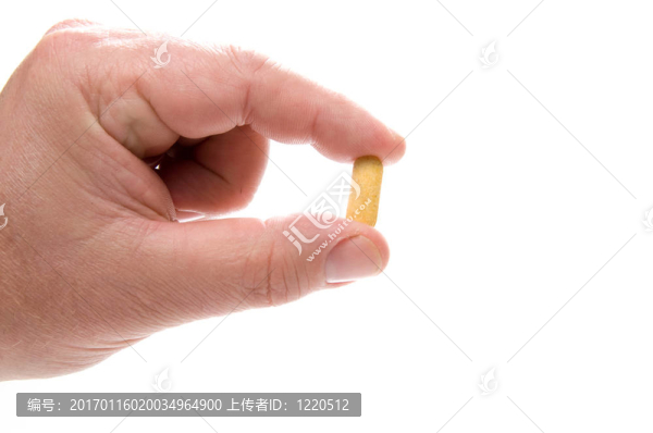 拿著處方藥