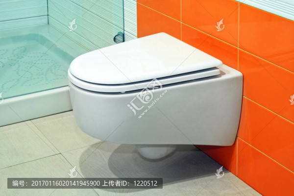 橙色的廁所