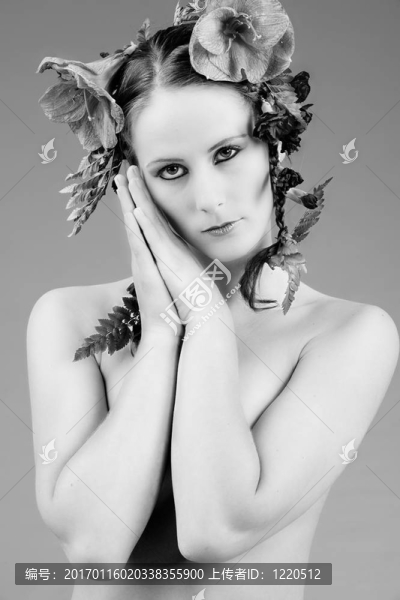 Flowergirl和她的手
