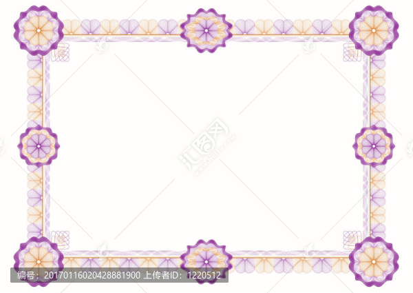 裝飾：花環(huán)經(jīng)典裝飾框架