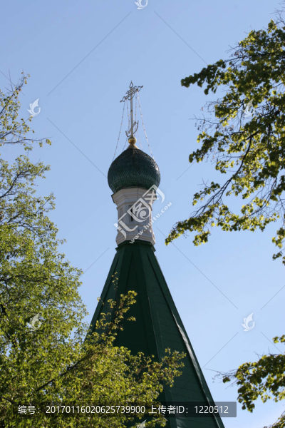 俄羅斯東正教教堂的尖頂-匯圖網(wǎng) www.fosd68.com 俄羅斯東正教教堂的尖頂