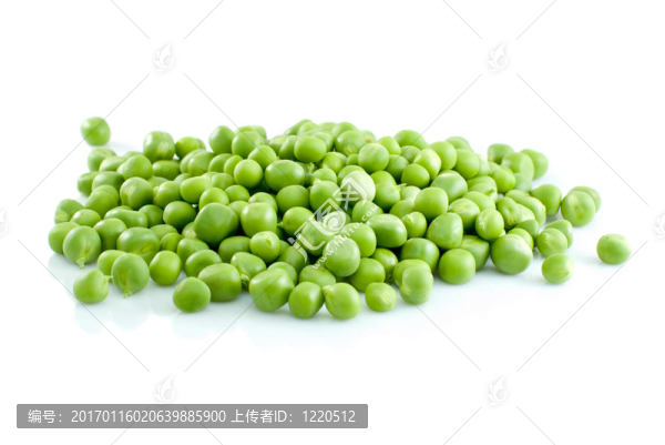 一堆綠豌豆
